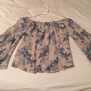 Flowy floral top from Callie Mac
